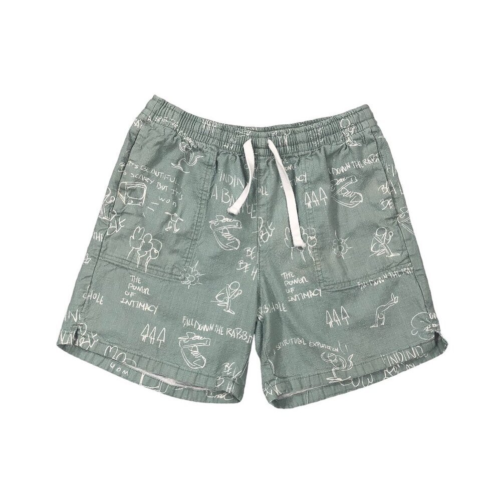 Zara Men's Transforming the Extraordinary Casual Drawstring Shorts Size L